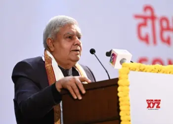 V-P Dhankhar urges students to ask probing questions, neutralize anti-India narratives