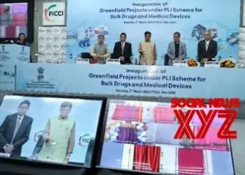 27 bulk drug park projects, 13 factories for medical devices inaugurated under PLI scheme
