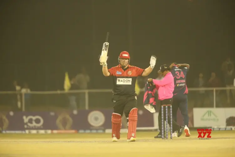 IVPL 2024: Richard Levi’s ton leads Red Carpet Delhi to 27-run win over Rajasthan Legends