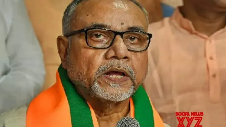 LS polls: BJP candidate in Bengal seeks blessings from CPI-M veteran