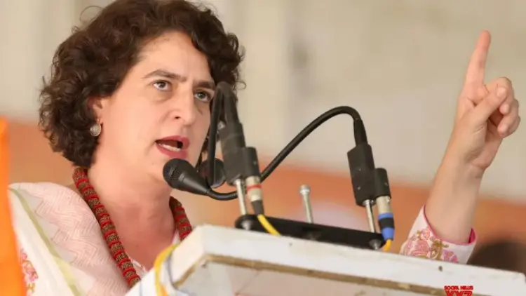 Inflation & unemployment biggest challenge of our country, says Priyanka Gandhi in Rajasthan rally