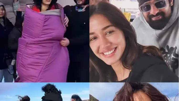 ‘Kalki 2898 AD’ shoot diaries: Disha braves chilly winds, poses with Prabhas in Italy