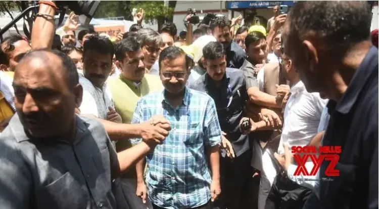 AAP leaders booked for protest at BJP headquarters without permission