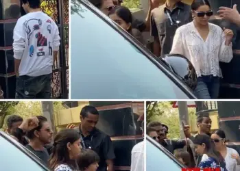 Shahrukh Khan and Family Cast Their Votes Amidst Tight Security in Mumbai
