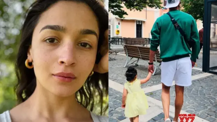 Alia Bhatt leaves internet in awe with unseen pic of Ranbir, daughter Raha