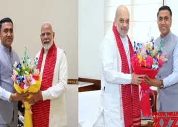 Goa CM Pramod Sawant meets PM Modi, HM Shah in Delhi