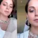 Kangana Ranaut stuns in ivory and gold saree for Modi 3.0 swearing-in ceremony