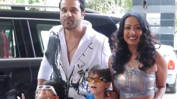 Krushna Abhishek And Kashmira Celebrate Twin’s Birthday in Fashionable Flair