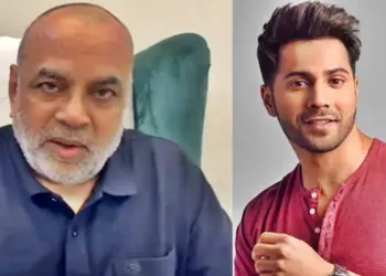 Paresh Rawal, Varun Dhawan join thousands to congratulate PM Modi on his 3rd term