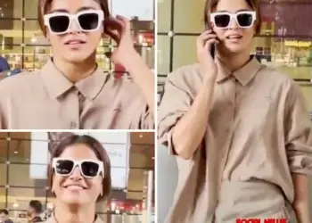 Wamqi Gabbi: Runway Ready & Reality Fun at Mumbai Airport!