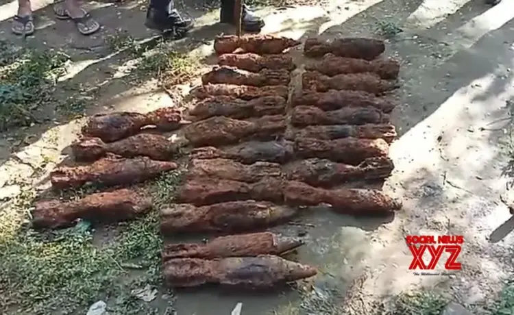27 mortar shells from 1971 B’desh liberation war found in Tripura