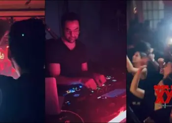 DJ Abhay Deol spins the console at Kolkata gig: ‘A place ain’t lit till the people ain’t dancin’