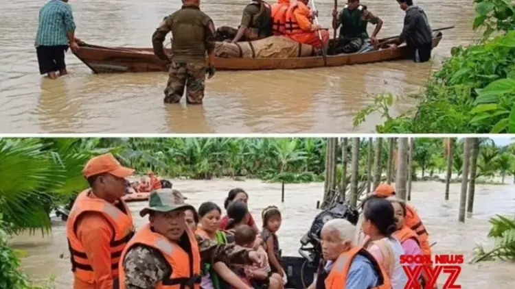 Flood situation in Assam remains critical, 8 more deaths, 23 lakh still affected