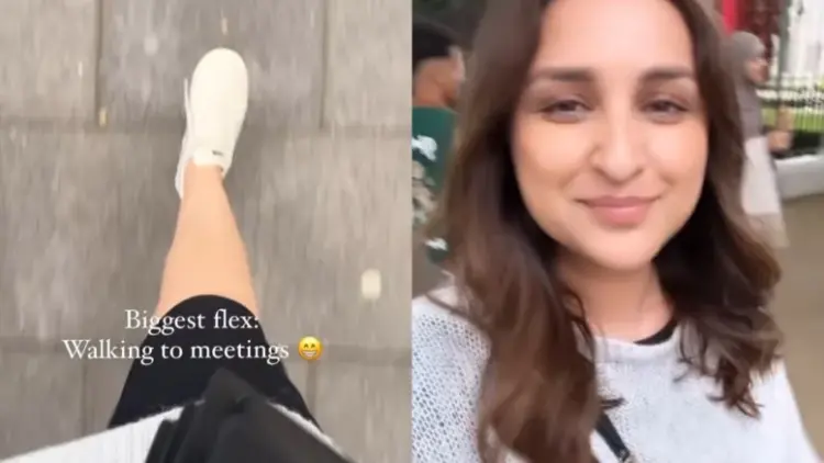 Parineeti Chopra shares her ‘biggest flex’: ‘Walking to meetings’