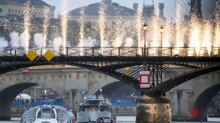 Paris Olympics: Sindhu, Sharath lead India as Games start with spectacular Opening Ceremony