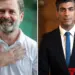 ‘Victories &setbacks are inevitable’, Rahul Gandhi writes to Rishi Sunak after poll defeat