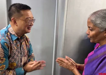 FM Sitharaman arrives in Singapore for 2nd India-Singapore Ministerial Roundtable