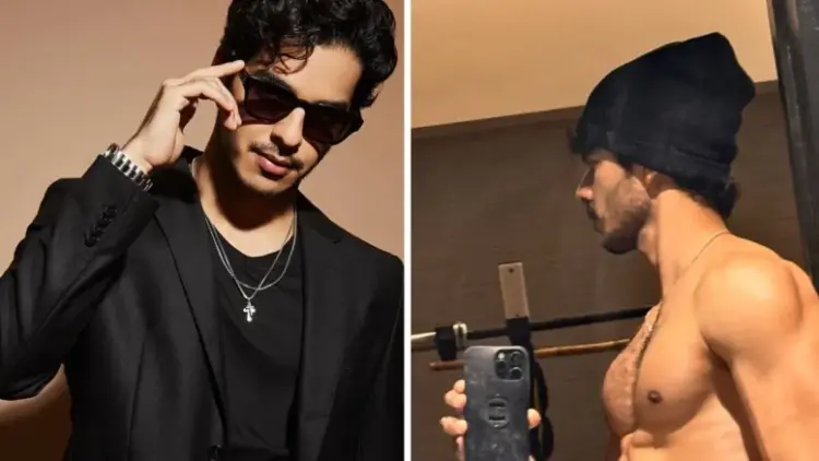 Ishaan Khatter gives a peek into his decade long fitness journey
