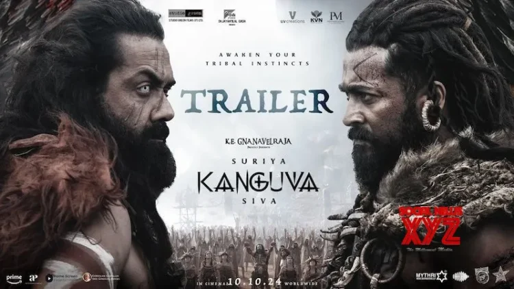 Kanguva Trailer Unveiled: A Glimpse into the Epic Saga Starring Suriya and Bobby Deol