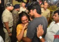 Kavitha turns emotional on meeting family after walking out of Tihar Jail