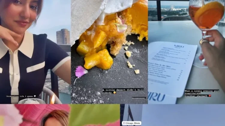 Neha Sharma shares a sneak-peek into how she celebrates life