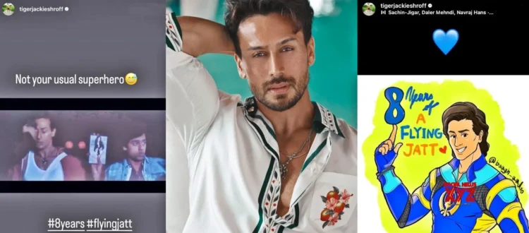 Tiger Shroff celebrates eight years of ‘A Flying Jatt’