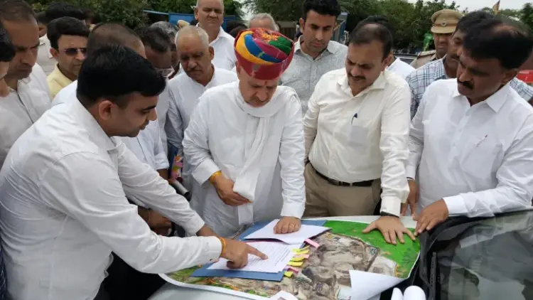 Gurugram: Union Minister Rao Inderjit Singh visits Bandhwari landfill site