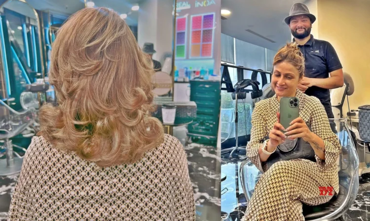 Urvashi Dholakia’s ‘weekend’ starts with a ‘hair makeover’