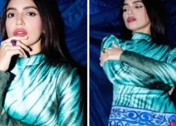 Bhumi Pednekar grabs eyeballs with her unique haute couture