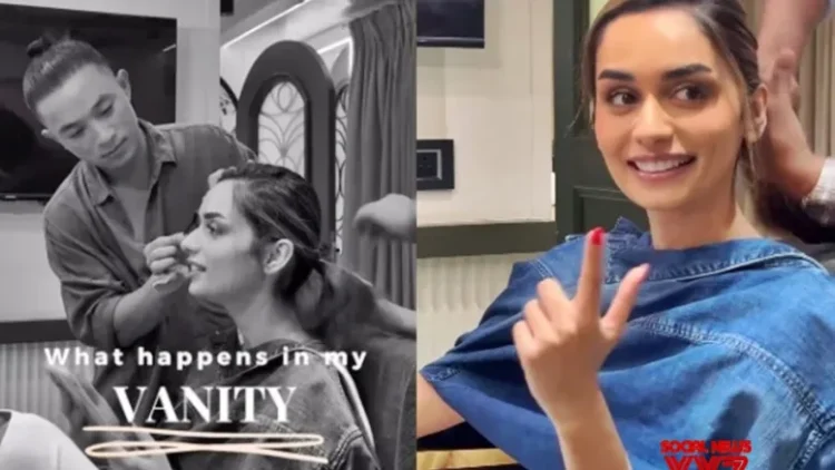 Manushi Chhillar reveals what happens in her vanity van