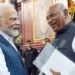 PM Modi speaks to Kharge, inquires about his health