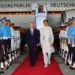 German Chancellor Olaf Scholz arrives in India to attend Intergovernmental Consultations