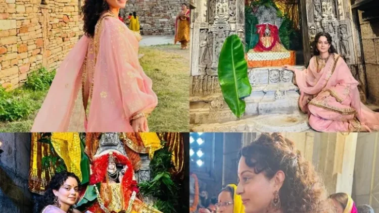 Kangana Ranaut finds solace meditating at Mira Bai’s Palace