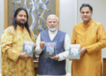 PM Modi meets classical musician Bharat Balvalli, launches his biography ‘Bharatvakya’