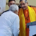 Former BJP MP RK Sinha’s praise moves Nitish Kumar to touch his feet