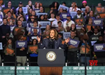 Harris does not mention Trump in final pitch to Michigan voters