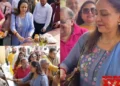 Hema Malini shares pictures from her Gopashtami celebrations
