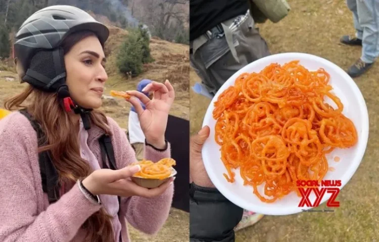 Kriti Sanon is relishing the ‘best Jalebi in best weather’