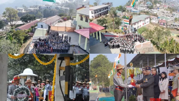 R-Day: Assam Rifles unfurls highest Tricolour in Mizoram