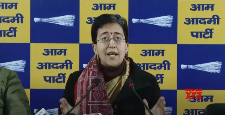 Atishi breaks down at press conference, says Ramesh Bidhuri is abusing her father
