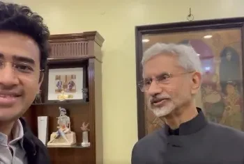 BJP MP Tejasvi Surya thanks EAM Jaishankar for facilitating US Consulate in Bengaluru
