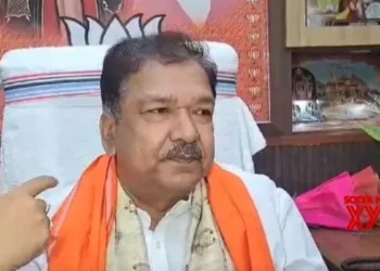 Bihar: Dilip Jaiswal attends NDA workers’ conference in West Champaran district