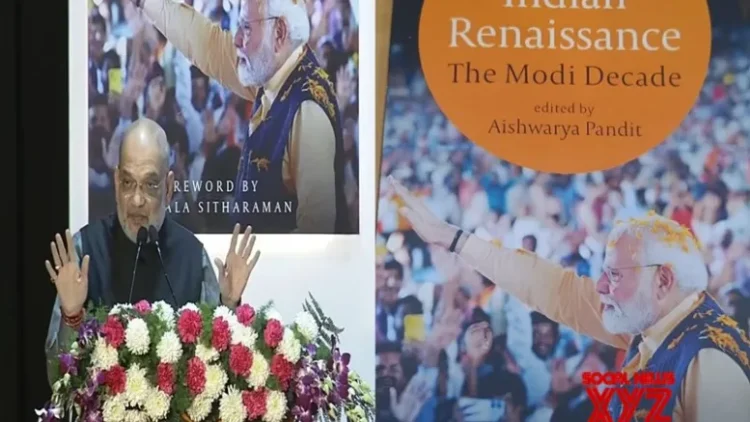 HM Amit Shah releases ‘Indian Renaissance: The Modi Decade’ book