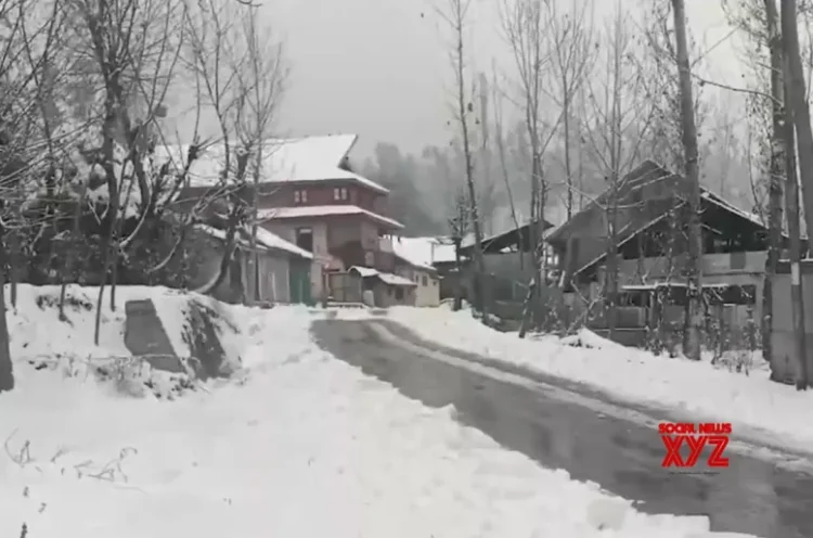 Heavy snowfall in J&K higher reaches, moderate snow, rain in plains