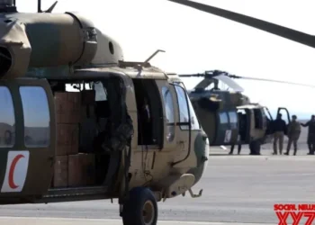 Jordan sends another 16 aid helicopters to Gaza