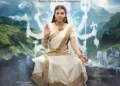 Kajal Aggarwal’s looks ethereal as Parvathi Devi in “Kannappa”