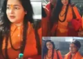 Mamta Kulkarni strikes poses with her sanyasi friendsBollywood actress Mamta