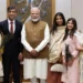 Former UK PM Rishi Sunak, his family meet PM Modi