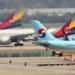 Number of aircraft at South Korean carriers reaches new high