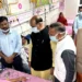 Om Birla visits Kota hospital, inquires about children affected by gas leak
